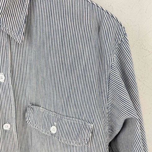 ビッグマック BIG MAC 80s ストライプ L/S ヒッコリーシャツ メンズ