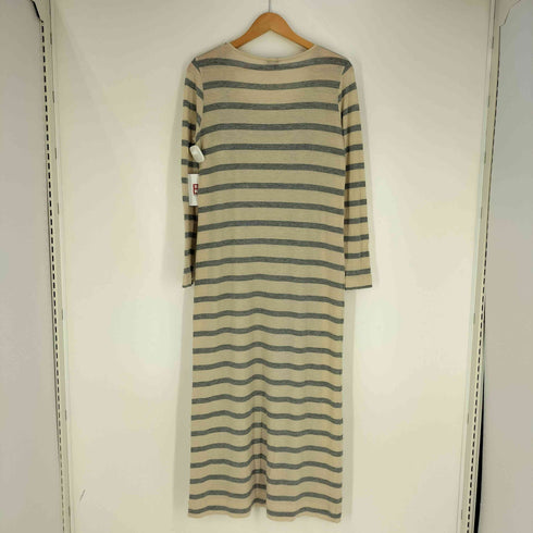 ダブルスタンダードクロージング DOUBLE STANDARD CLOTHING ウール混 ボーダー ニットワンピース レディース FREE
