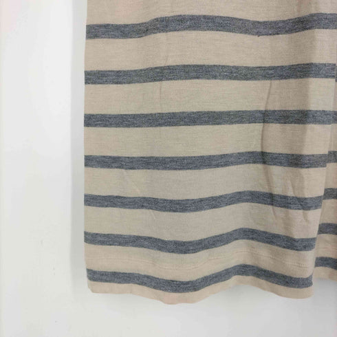 ダブルスタンダードクロージング DOUBLE STANDARD CLOTHING ウール混 ボーダー ニットワンピース レディース FREE