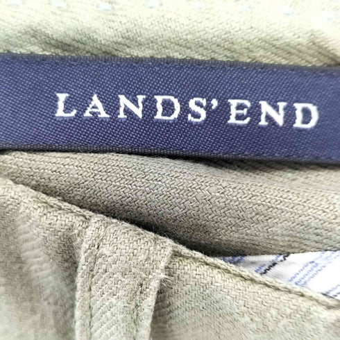 ランズエンド LANDS END リネンストレートパンツ メンズ 11AR