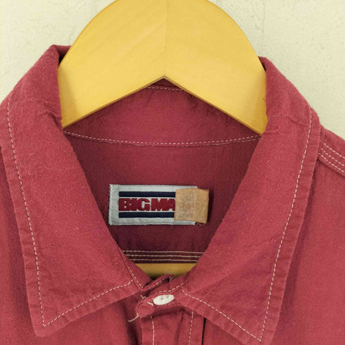 ビッグマック BIG MAC 80s L/S ワークシャツ メンズ 16½