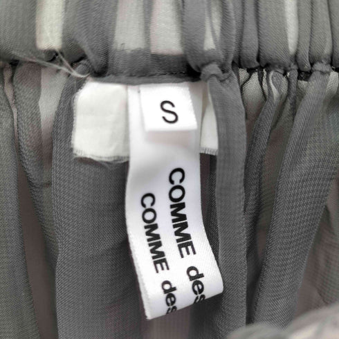 コムデギャルソンコムデギャルソン COMME des GARCONS COMME des GARCONS 裾ブリーチシースルースカート レディース JPN:S