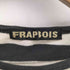 フラボア FRAPBOIS ボーダー 変形 クルーネック Tシャツ レディース 1