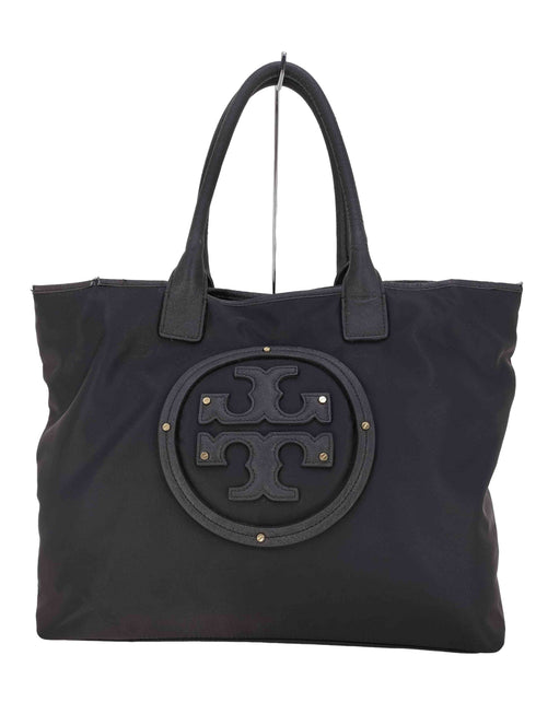 トリーバーチ TORY BURCH ロゴ ナイロン レザーハンドル トートバッグ レディース