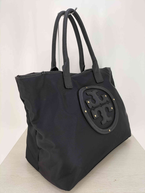 トリーバーチ TORY BURCH ロゴ ナイロン レザーハンドル トートバッグ レディース