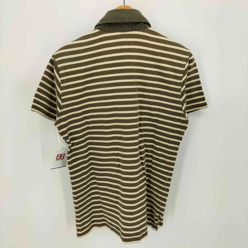 ナイジェルケーボン NIGEL CABOURN MARINE POLO ボーダー マリン ポロシャツ メンズ 48