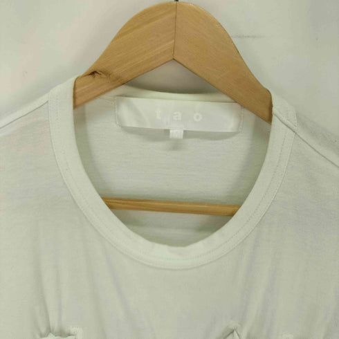 タオコムデギャルソン tao COMME des GARCONS リボン Tシャツ レディース JPN:M