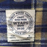 ダブルタップス WTAPS 14AW VATOS L/S フランネルチェック柄ネルシャツ メンズ M