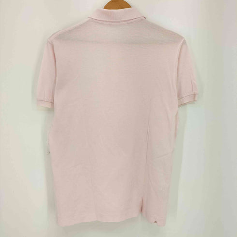 ラコステ LACOSTE ロゴワッペン 鹿の子ポロシャツ メンズ import:S