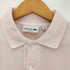 ラコステ LACOSTE ロゴワッペン 鹿の子ポロシャツ メンズ import:S