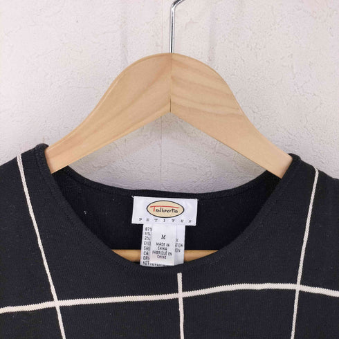 タルボット TALBOTS 90s シルク混 半袖ニット レディース M