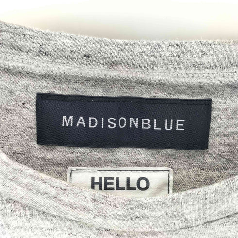 マディソンブルー MADISONBLUE HELLO CREW NECK TEE Tシャツ メンズ 04