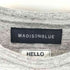 マディソンブルー MADISONBLUE HELLO CREW NECK TEE Tシャツ メンズ 04