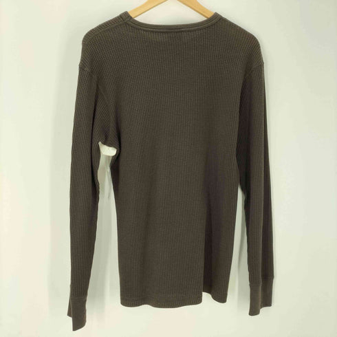 アルファインダストリーズ ALPHA INDUSTRIES ワッフル サーマル L/S カットソー ロンT メンズ import:L
