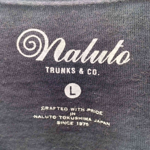 Naluto Trunks フロントポケット クルーネックTシャツ メンズ import:L