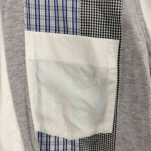 コムデギャルソンシャツ COMME des GARCONS SHIRT チェック パッチワーク L/S シャツ メンズ S