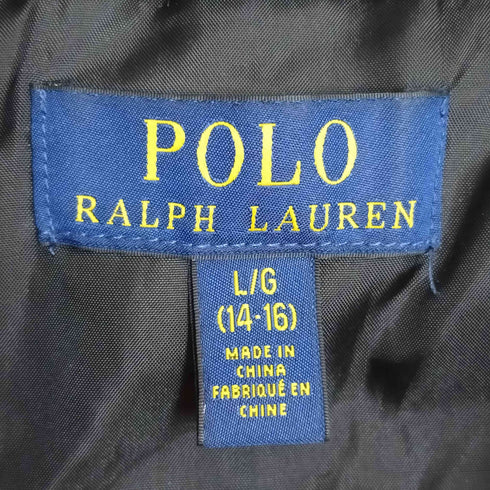 ポロラルフローレン POLO RALPH LAUREN ビッグポニー刺繍 フーディダウンベスト メンズ import:L