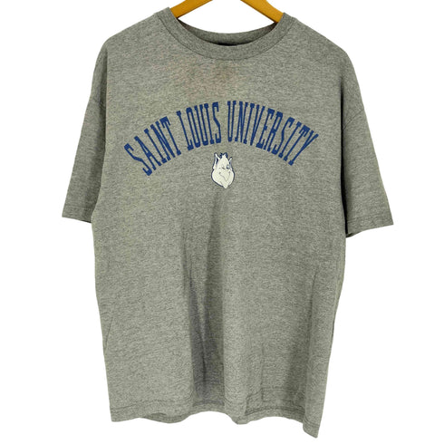 CHAMPS カレッジプリント L/S Tシャツ メンズ
