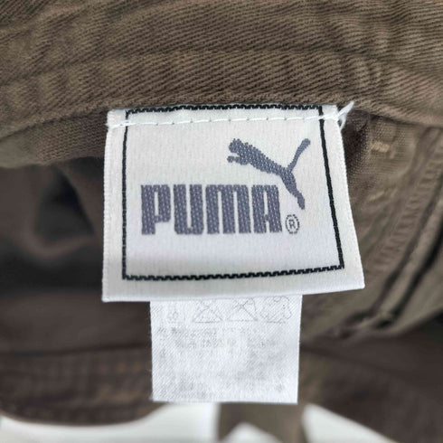プーマ PUMA ロゴ刺繍 カーゴパンツ Y2K レディース JPN:M