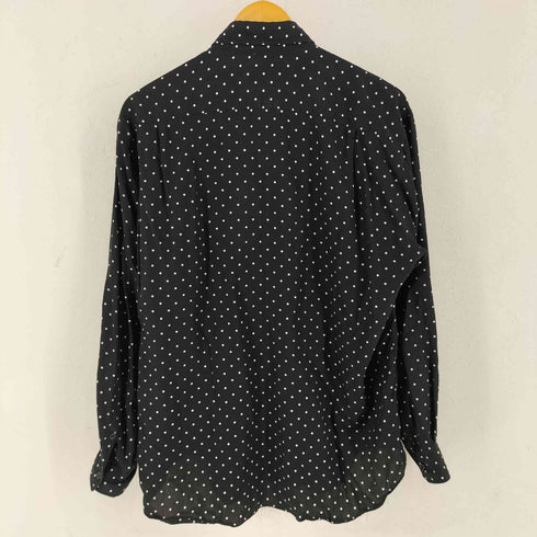 ジョンローレンスサリバン JOHN LAWRENCE SULLIVAN DOT PRINTED RAYON REGULAR COLLAR SHIRT メンズ 46