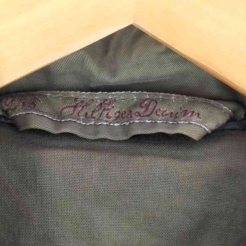 ヒルフィガーデニム HILFIGER DENIM 丸ポケ 袖ワッペン ミリタリージャケット フィールドジャケット メンズ import:S