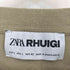 ザラ ZARA × RHUIGI R.H.U プリント Tシャツ メンズ import:L