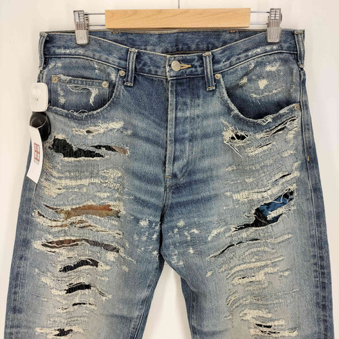 シュプリーム Supreme 26SS Distressed Loose Fit Selvedge Jean ディストレスド ルーズフィット セルビッジジーンズ デニムパンツ メンズ 30