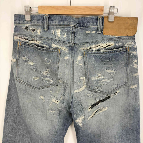 シュプリーム Supreme 26SS Distressed Loose Fit Selvedge Jean ディストレスド ルーズフィット セルビッジジーンズ デニムパンツ メンズ 30