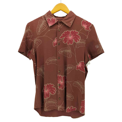 ディーゼル DIESEL 00S ハイビスカス フローラル S/S シャツ Y2K レディース import:M