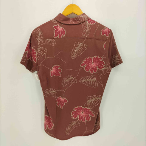 ディーゼル DIESEL 00S ハイビスカス フローラル S/S シャツ Y2K レディース import:M