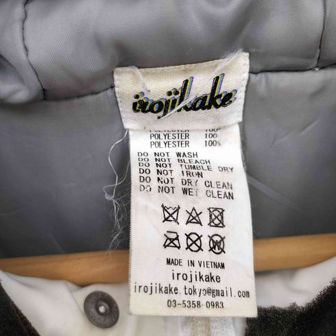 イロジカケ irojikake 19AW BENCH COAT ベンチコート メンズ