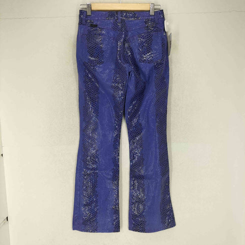 ACQUAVERDE パイソン柄 フレアパンツ Y2K レディース 38