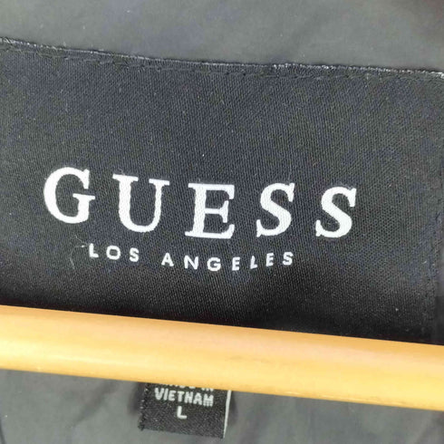 ゲス GUESS ロゴ刺繍 ダウンベスト メンズ import:L