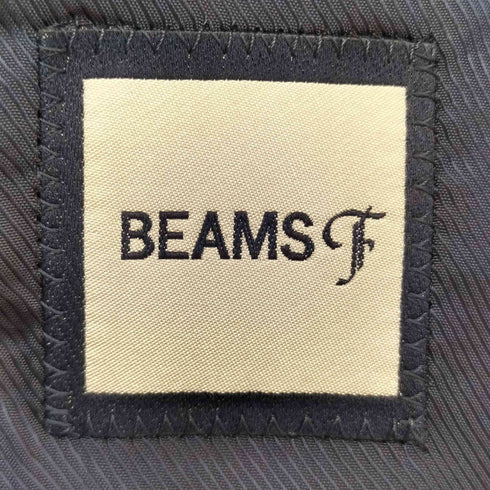 ビームスエフ BEAMS F ウール100 チェック スーツセットアップ メンズ 44