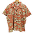 HAWAIIAN RESERVE COLLECTION ハワイ製 ボタニカル アロハ シャツ メンズ import:XL