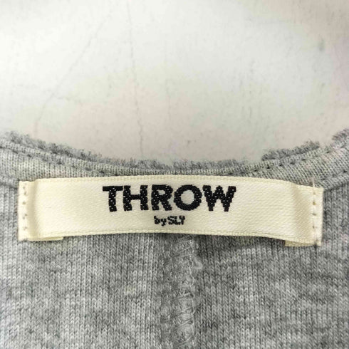 スローバイスライ THROW by SLY PILE JACQUARD オールインワン レディース 1