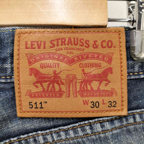 リーバイス Levis 511 SLIM FIT ジップフライ ダメ―ジ デニム パンツ メンズ W30 L32