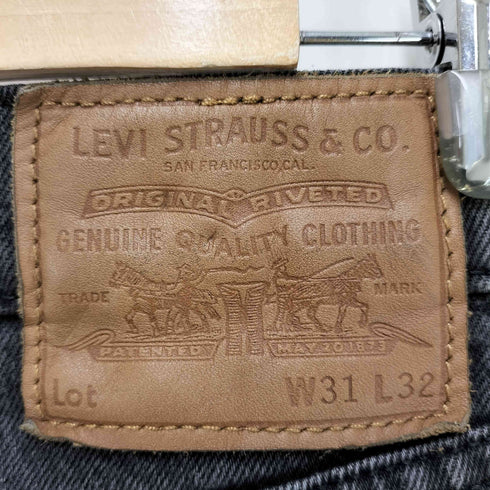 リーバイス Levis PREMIUM SO HIGH ハイライズ スリムフィット ブラック デニム パンツ メンズ W31 L32