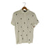 ポロラルフローレン POLO RALPH LAUREN CUSTOM SLIM FIT 総ポニー刺繍 鹿の子 ポロシャツ メンズ import:M