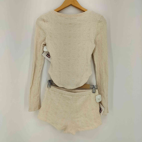 THERED THREAD S cable knit ensemble セットアップ レディース FREE