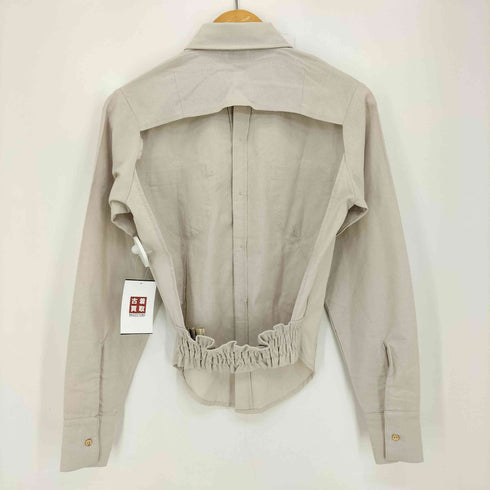 ジュエミ Juemi Back Open Hemp Shirt レディース FREE