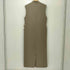 アダムエロペ Adam et Rope 23SS ノーカラーベストワンピース レディース FREE