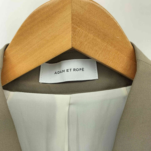 アダムエロペ Adam et Rope 23SS ノーカラーベストワンピース レディース FREE