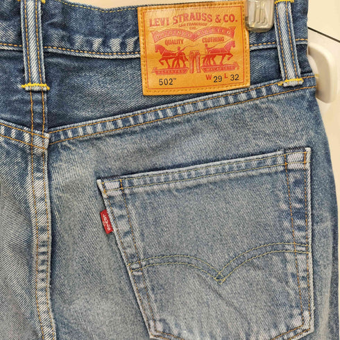 リーバイス Levis 日本製 502 ジップフライ デニム パンツ メンズ W29 L32