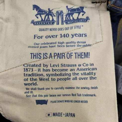リーバイス Levis 日本製 502 ジップフライ デニム パンツ メンズ W29 L32