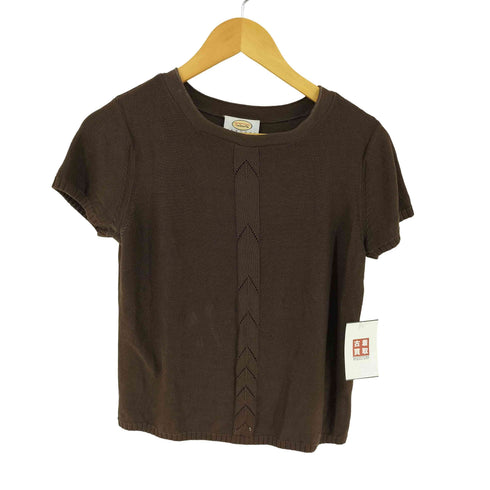タルボット TALBOTS 90s シルク 半袖ニット レディース M