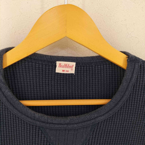 ヘルスニット Healthknit CLASSIC WEIGHT クルーネックサーマル L/S カットソー メンズ JPN:M