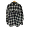 ザラ ZARA チェック柄 ダブルポケットシャツジャケット レディース import:M
