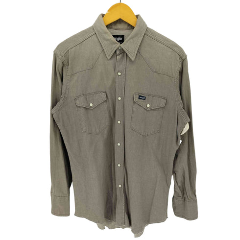 ラングラー Wrangler 80S REGULAR FIT L/S ウエスタン シャツ メンズ 16-33