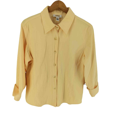 タルボット TALBOTS レギュラーカラーシャツ レディース M